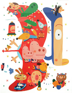 １２人展イラスト１