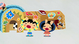 NHKおかあさんといっしょの５月のうた「シール☆ハレハレ！」１