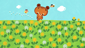 いないいないばあっ！（Eテレ）で、新曲「くまさん」がスタート！2