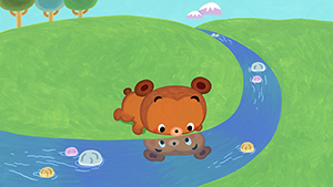 いないいないばあっ！（Eテレ）で、新曲「くまさん」がスタート！4