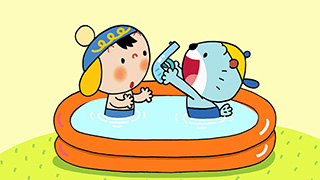 Youtubeのタカラトミーチャンネル「だじゃれどうぶつマンション」第２話「いたずラッコの巻」